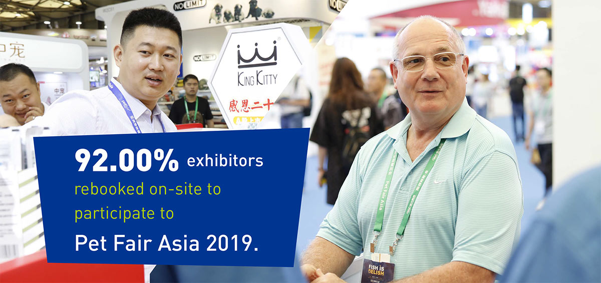 On-site Rebooking at Pet Fair Asia